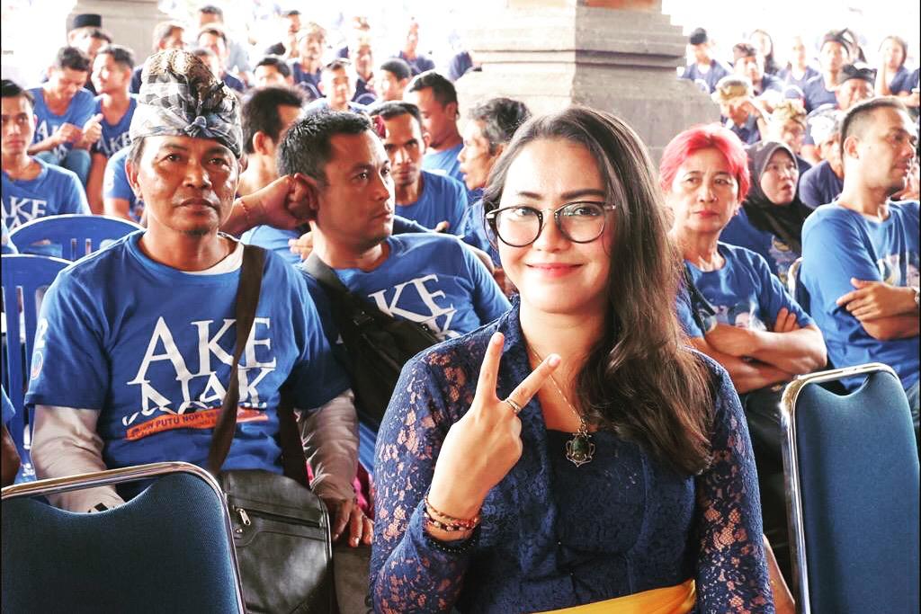 Luh Putu Nopi Seri Jayanti: “Ake Nak Buleleng” Bidik Kemenangan 80 Persen Jokowi- Amin