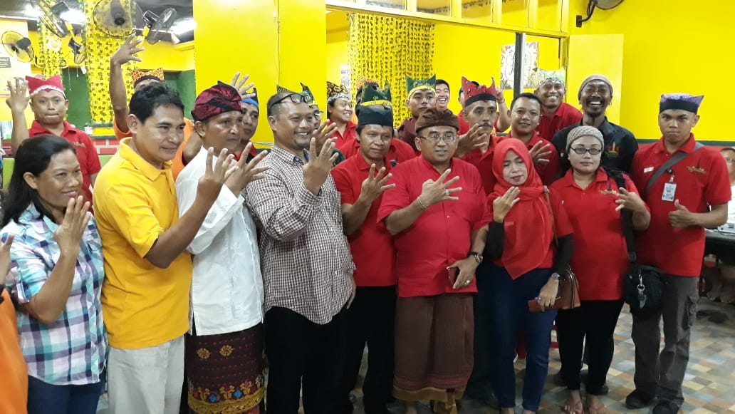 Resmikan Warung Begok di Renon, Rai Wirajaya  Kagumi Warung Wong Cilik, Citarasa Berkelas