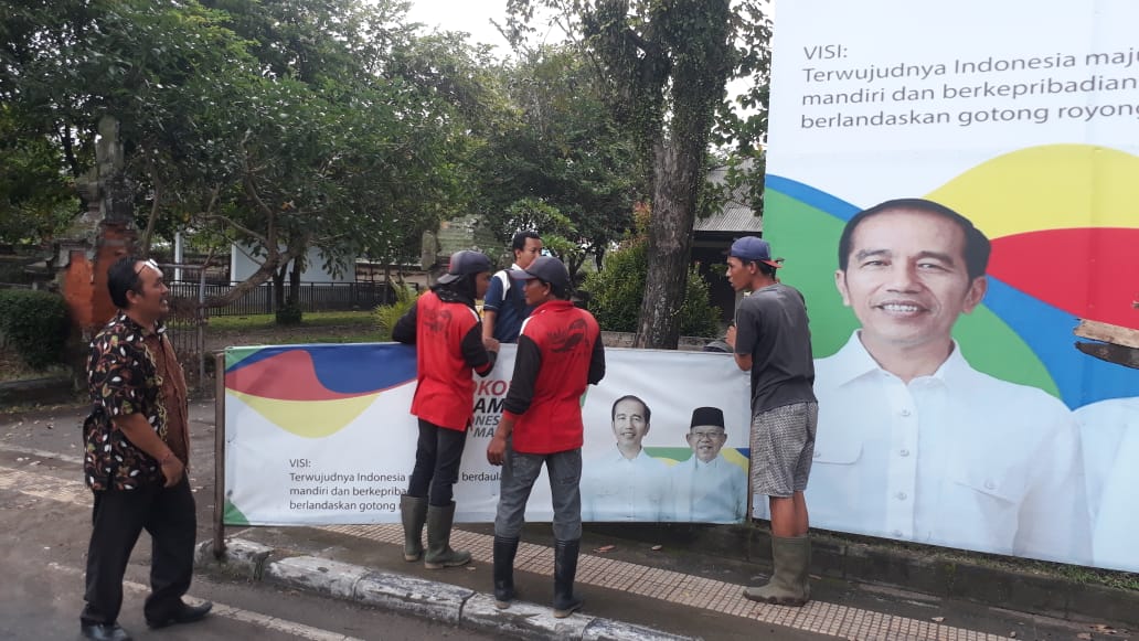 Masuki Masa Tenang, KPU Jembrana Himbau Parpol Turunkan APK