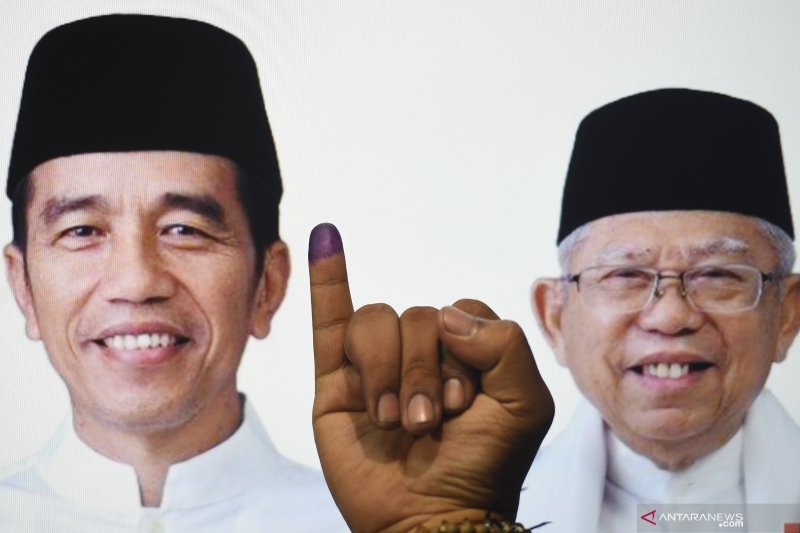 Jokowi-Ma’ruf Pimpin Suara Hitung Cepat Versi Indo Barometer