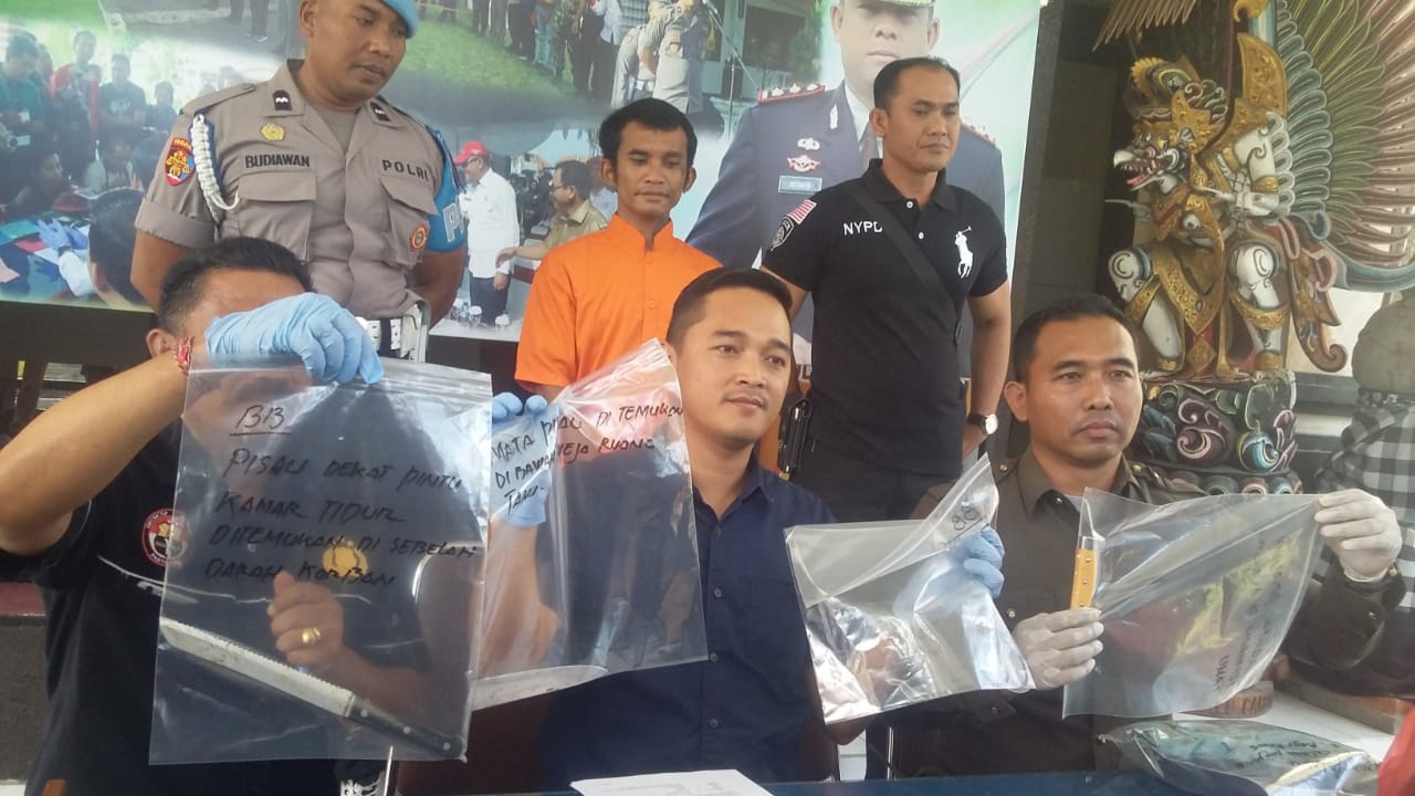 Terbakar Api Cemburu, Suartama Aniaya Istri dan Temannya