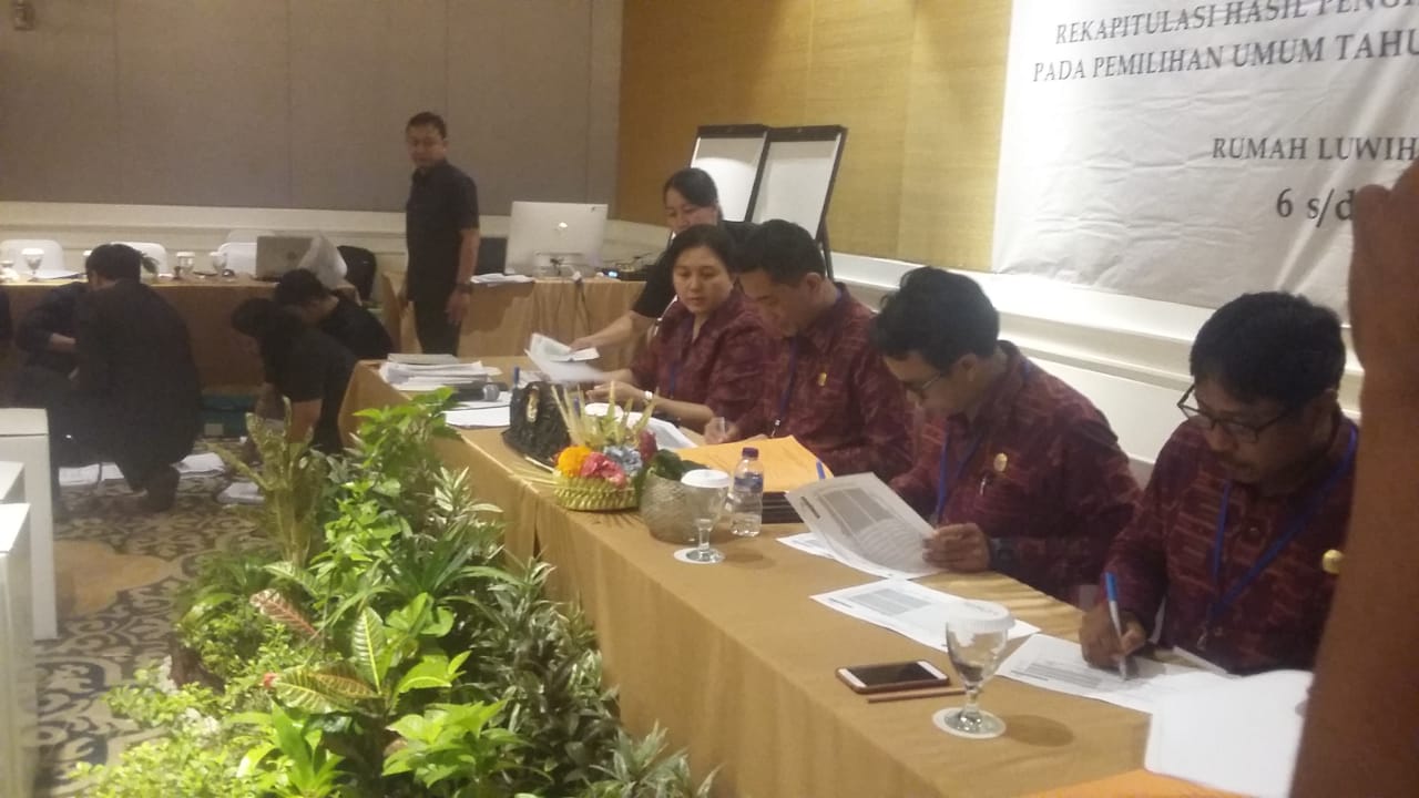 Tertinggi di Bali, Partisipasi Pemilih Kabupaten Gianyar Capai 89,15 Persen