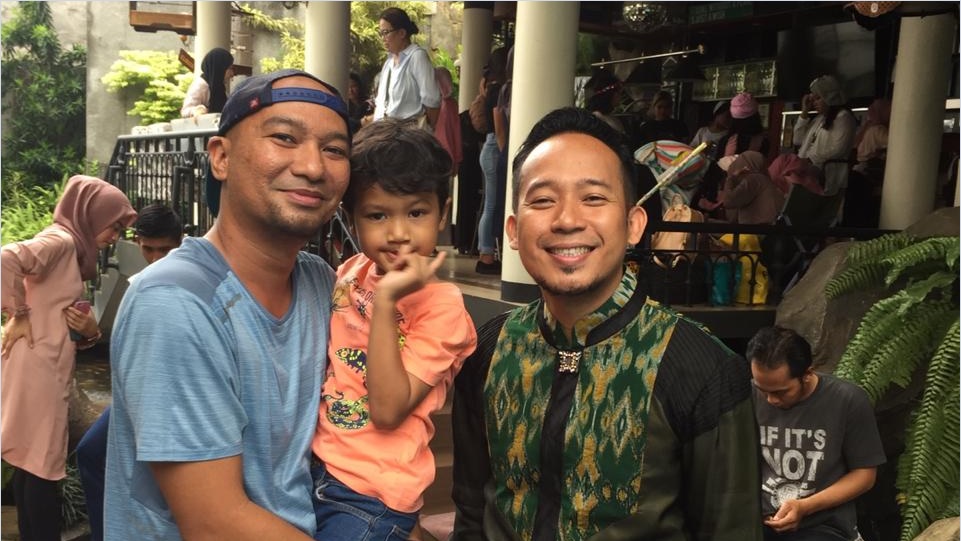 Foto 2 - CongQ dan Denny Cagur. (Dok. Istimewa)