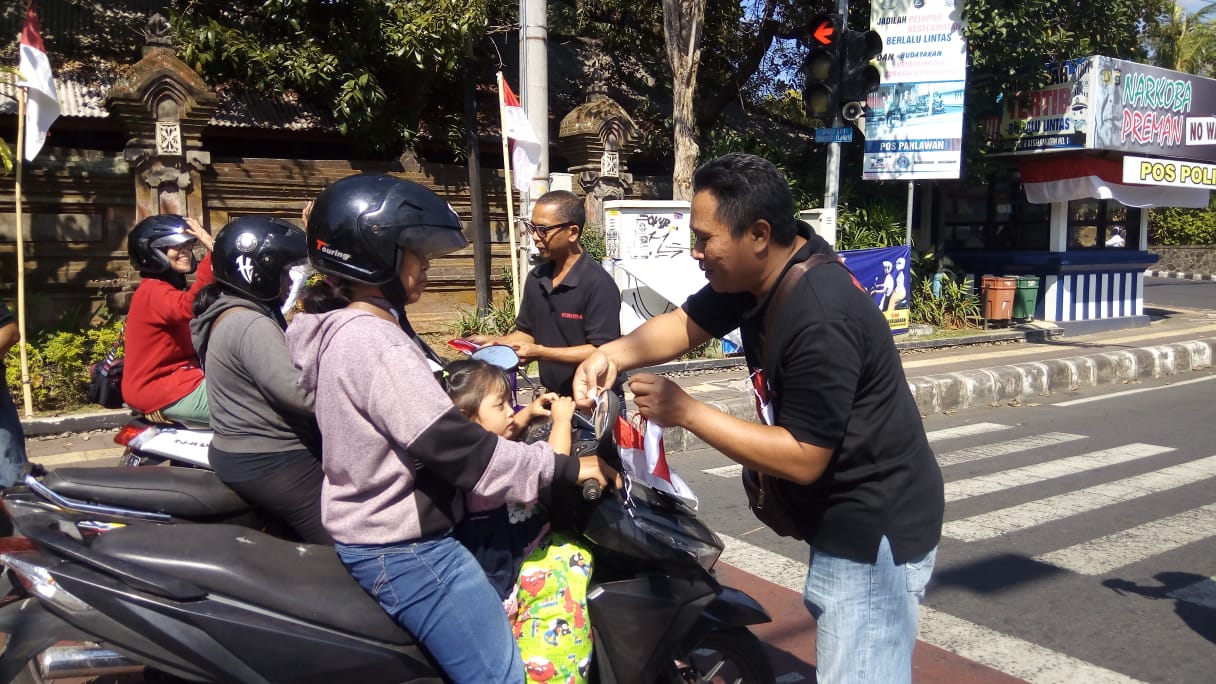 Wabup Sanjaya : Kegiatan Pewarta Menginspirasi, Saya Segera Buatkan Surat Edaran Pasang Bendera di Kendaraan