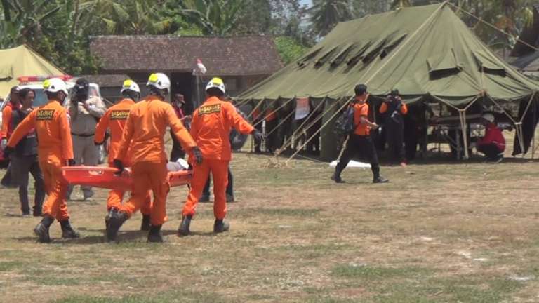 Di Jembrana Belum Ada Alat Deteksi Tsunami, BPBD Gelar Simulasi Gempa dan Tsunami