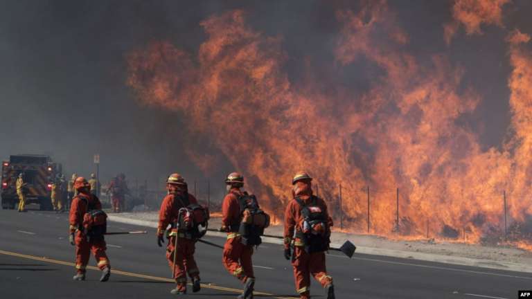 Kebakaran di California Terus Meluas