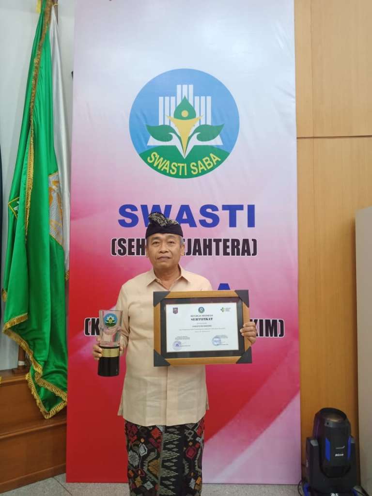 Badung Kembali Raih Penghargaan Kabupaten Sehat Tingkat Swasti Saba Wistara