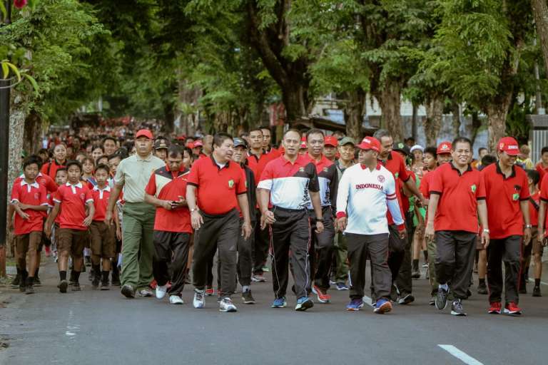 Bupati Artha : Korpri dan PGRI Harus Menjadi Teladan Masyarakat