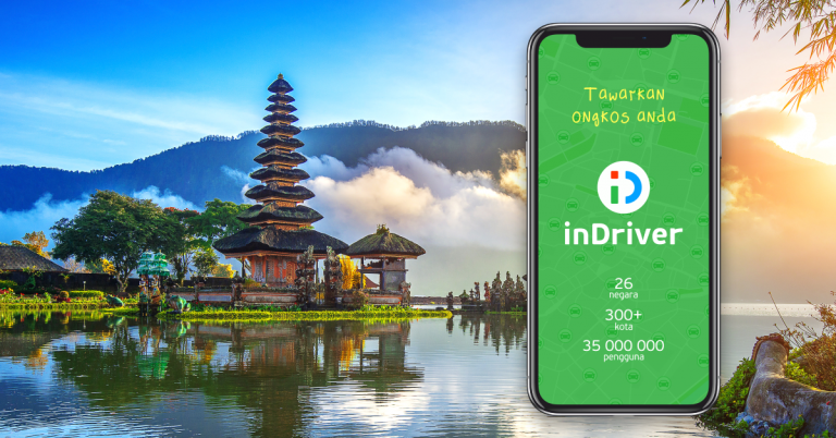 Layanan Kendaraan Online Internasional inDriver Sekarang Hadir di Bali