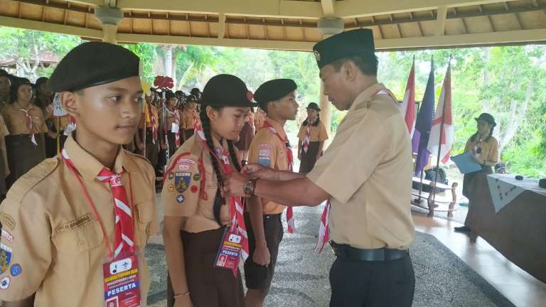 200 Pramuka Penggalang Buleleng Dilatih Kepemimpinan