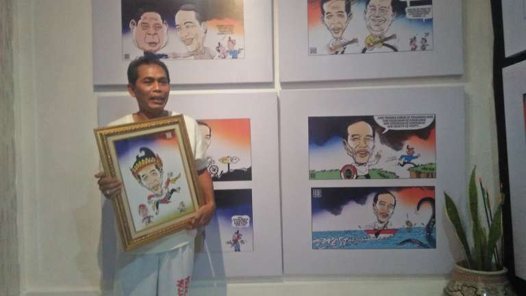 Pikiran, Ucapan dan Tindakan Jokowi di Mata Seniman Gun Gun