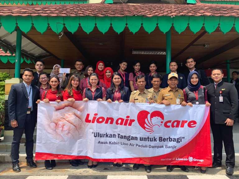 Peduli Kasih Lion Air Care Terhadap Dampak Banjir