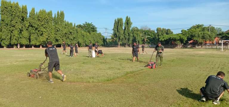 Kodim 1609/Buleleng Peduli Lapangan Buana Patra Singaraja.