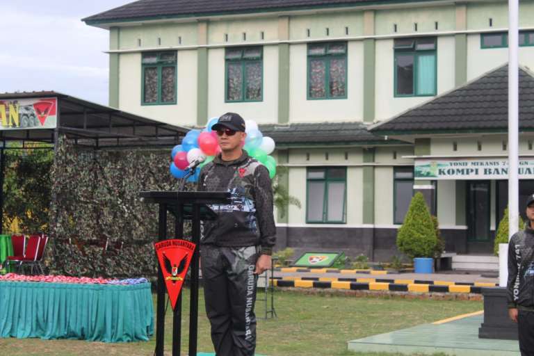 Danyon Mekanis 741/GN Buka Pekan Olahraga Batalion 