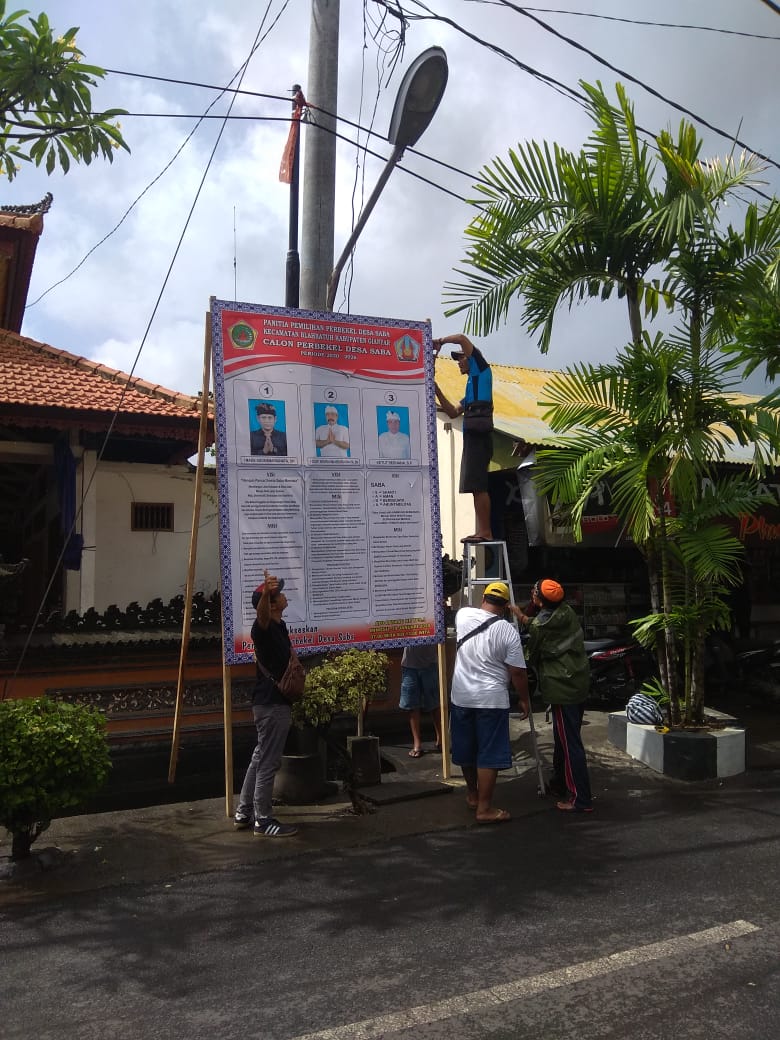 Polres Gianyar Atensi Kampanye Pilkades Serentak 2020 (1)