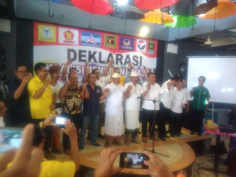 Deklarasi Koalisi Jembrana Maju Belum Telorkan Paket Calon