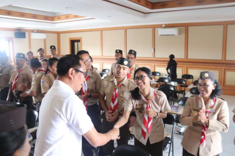 Raker Kwarcab Pramuka Badung,  Kegiatan Pramuka Menjadi Unsur Pendukung Dunia Pendidikan