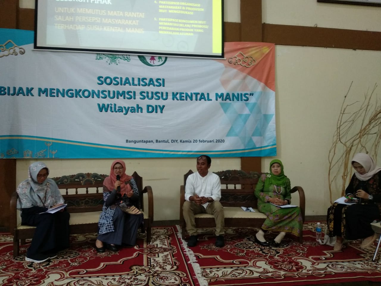 Foto Talkshow Bijak Konsumsi Kental Manis
