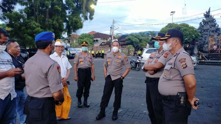 Ngembak Geni Hari Penyepian, Kapolres Buleleng Himbau Warga Tetap Dirumah