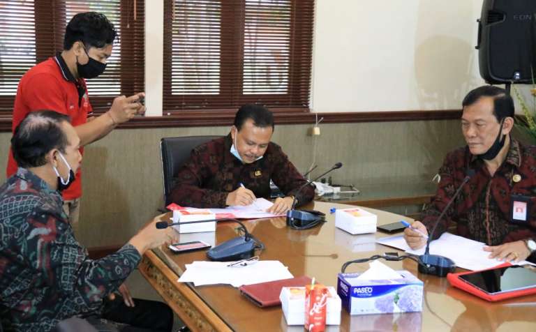 Sekda Dewa Indra Minta Sektor Pendidikan Tetap Produktif dan Aman di Masa Pandemi Covid 19