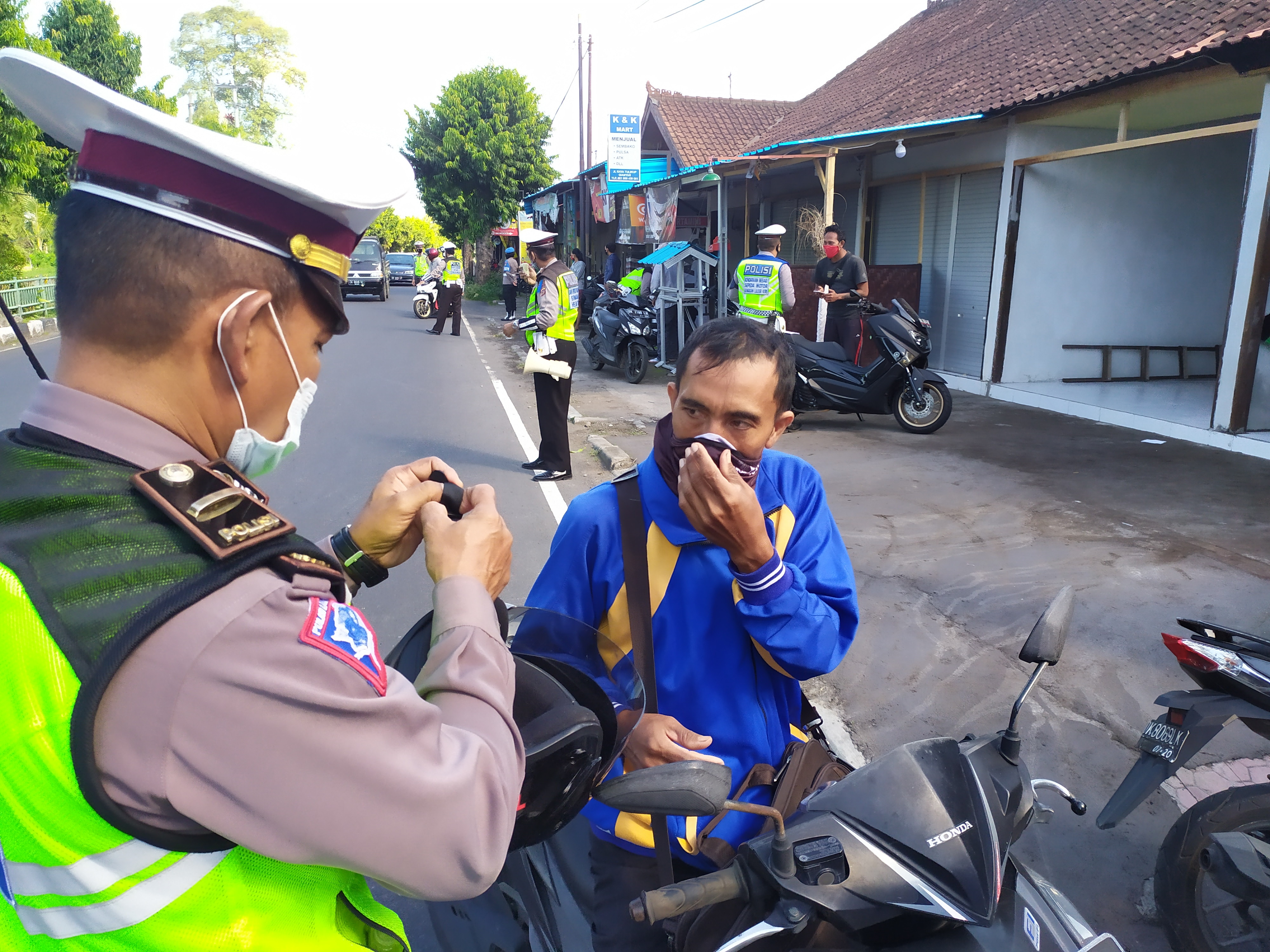 Operasi Patuh Lempuyang 2020, Polres Gianyar Tindak 460 Pelanggar