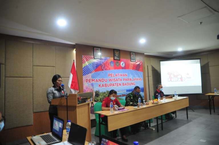 Pelatihan Pemandu Wisata Paralayang di Kabupaten Badung Tahun 2020
