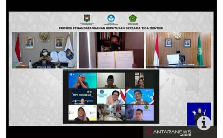 Tiga menteri terbitkan SKB tentang seragam sekolah