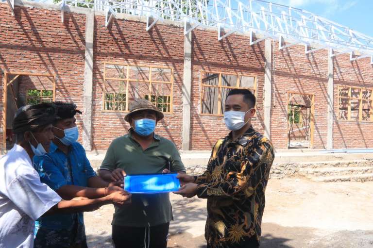 Bupati Tamba dan Dirjen Bimas Hindu Tinjau Lokasi Sekolah Rintisan Hindu di Manistutu