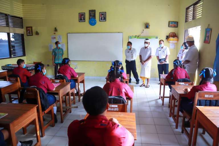 Wabup Ipat Monitoring PTM Ke Sekolah-Sekolah