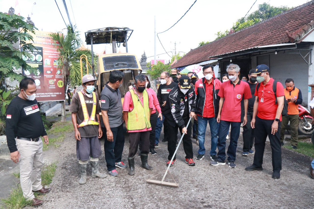 Inspeksi Pengerjaan Ruas Jalan Bupati Tekankan Kualitas Dan Estetika Konstruksi Harus Baik2