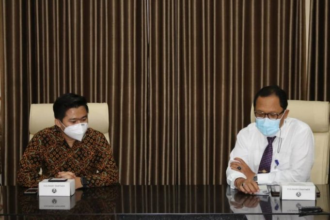 Buka Kesempatan Magang, Wakil Rektor Bidang Kemahasiswaan Unud Terima Audiensi Tim Nutrifood Indonesia