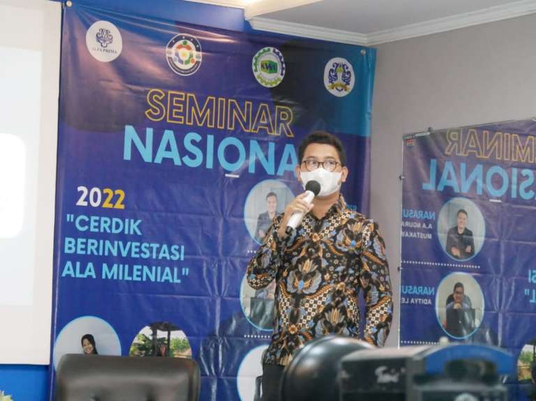 Semnas “Cerdik Berinvestasi Ala Milenial”, Cara Alfa Prima Denpasar Cetak Mahasiswa Punya Mindset “Kaya”