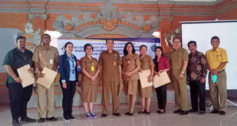 SMP Negeri 1 Denpasar Gelar Workshop Kurikulum Merdeka Dan Review Kurikulum 2013