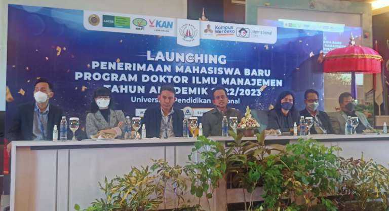 Undiknas Launching Pembukaan Program S3 Manajemen, Pesertanya Harus Miliki Wawasan Keilmuan yang Holistik