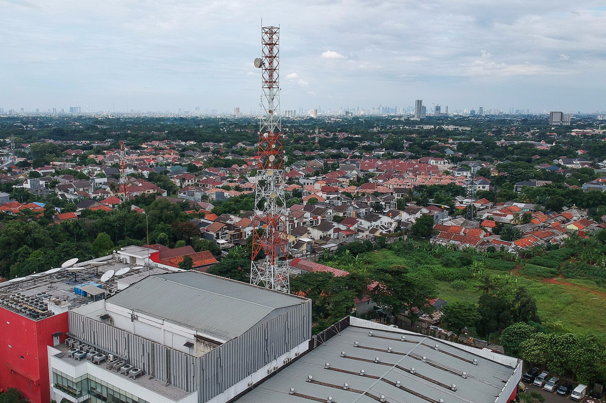 BTS Smartfren di BSD, Tangerang