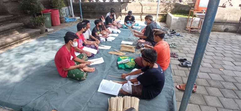 Tingkatkan Wawasan  Terhadap Kebudayaan Bali,  Desa Dangin Puri Kangin Gelar Pasraman Untuk Anak Usia Sekolah 