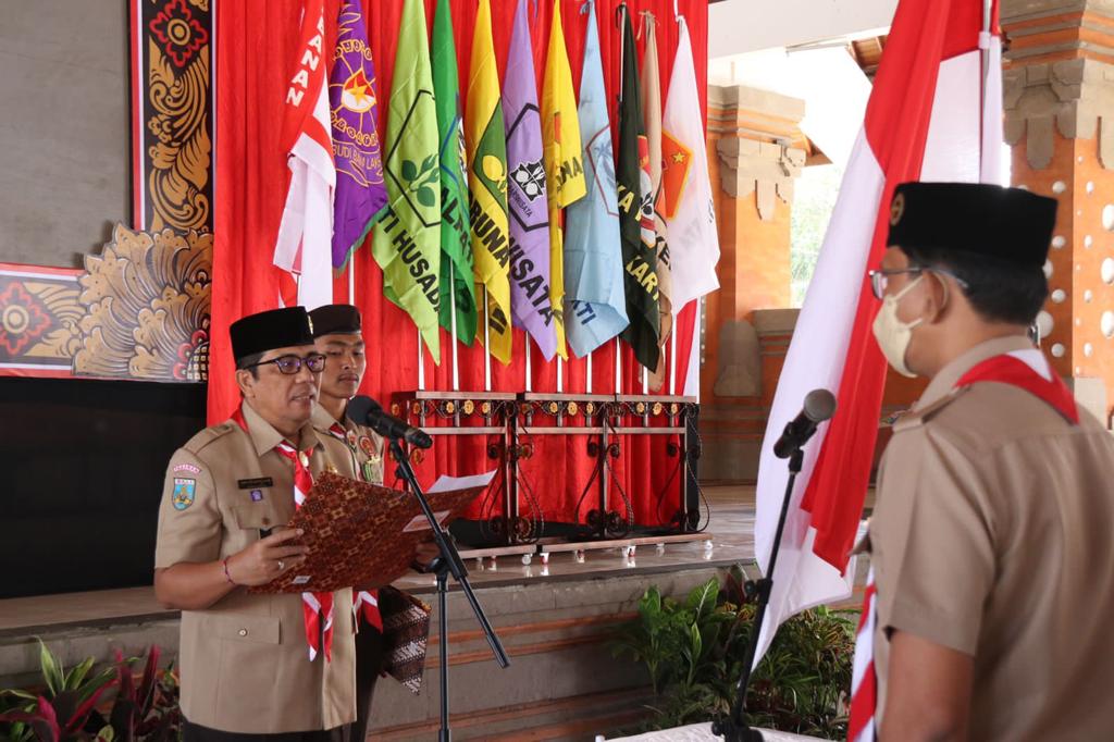 Lantik Pengurus Ranting Gerakan Pramuka 2022-20253