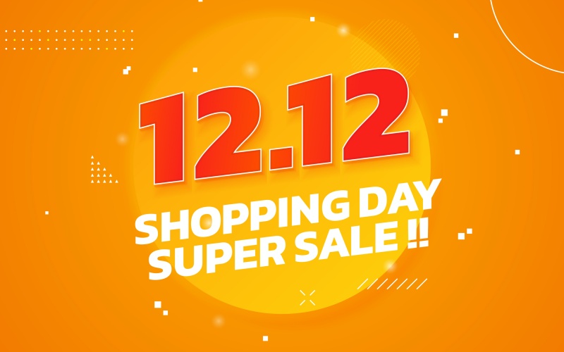 12.12,World,Shopping,Day,Super,Sale,Poster.,Double,12,December