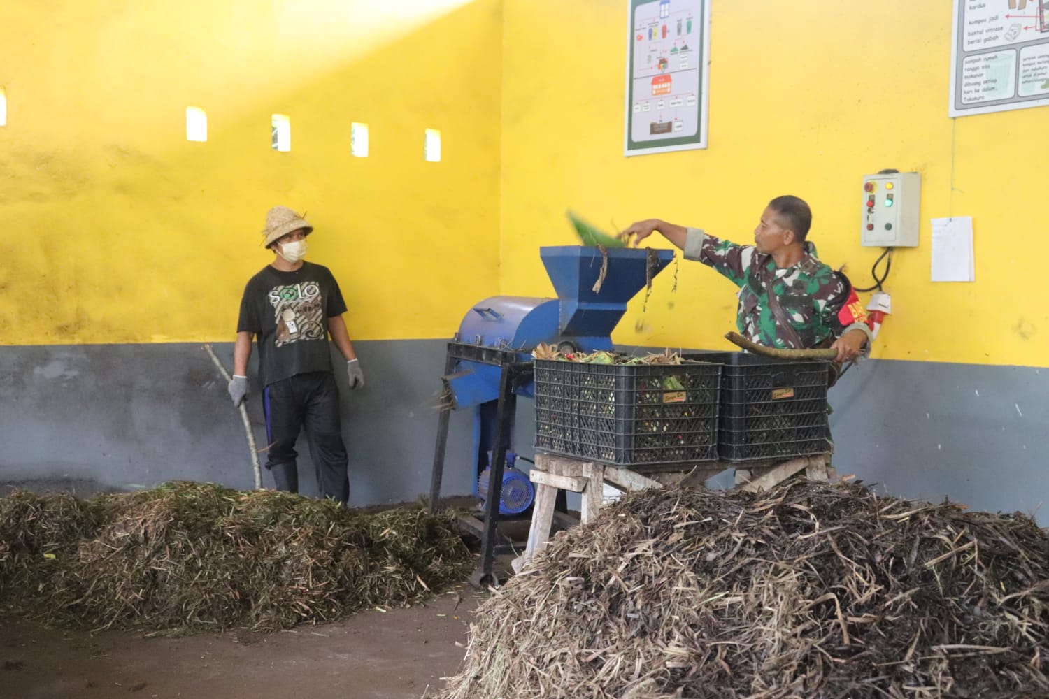 1. Pengelolaan Sampah di TPS3R Dipastikan Berjalan Baik