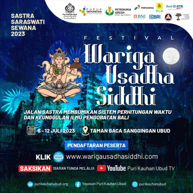 Festival Wariga Usadha Siddhi