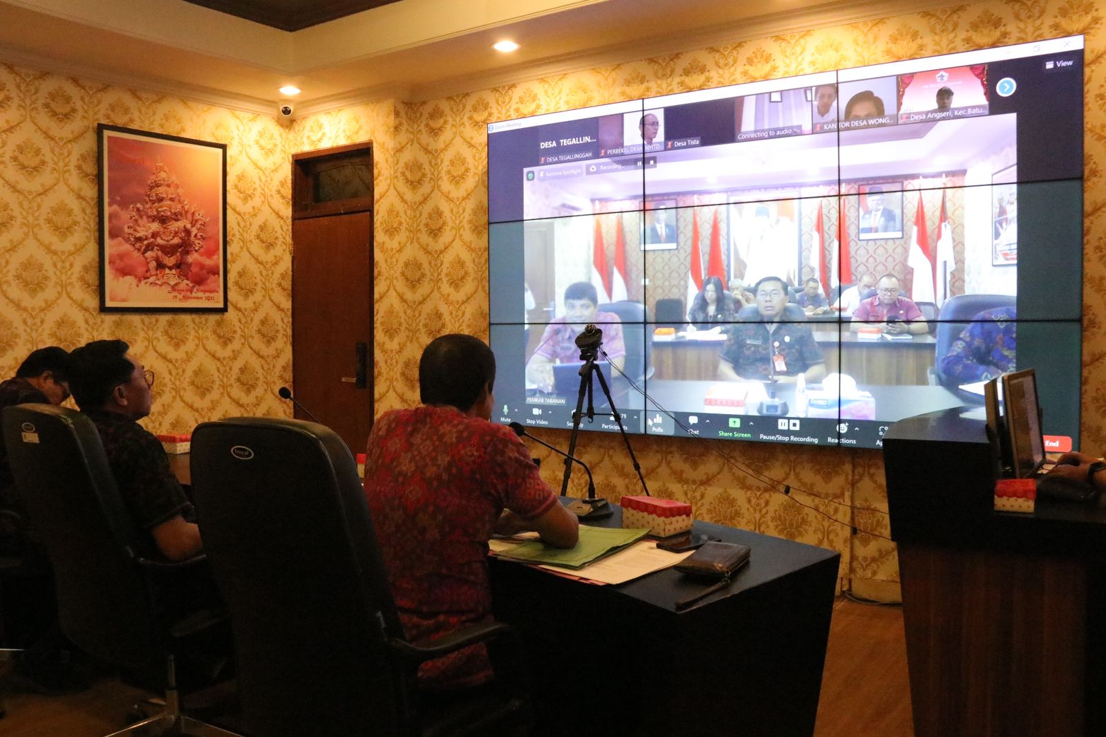 Pemkab Tabanan Gelar Pertemuan dan Sosialisasi Terkait Tatanan Baru Wisatawan Mancanegara di Bali 2