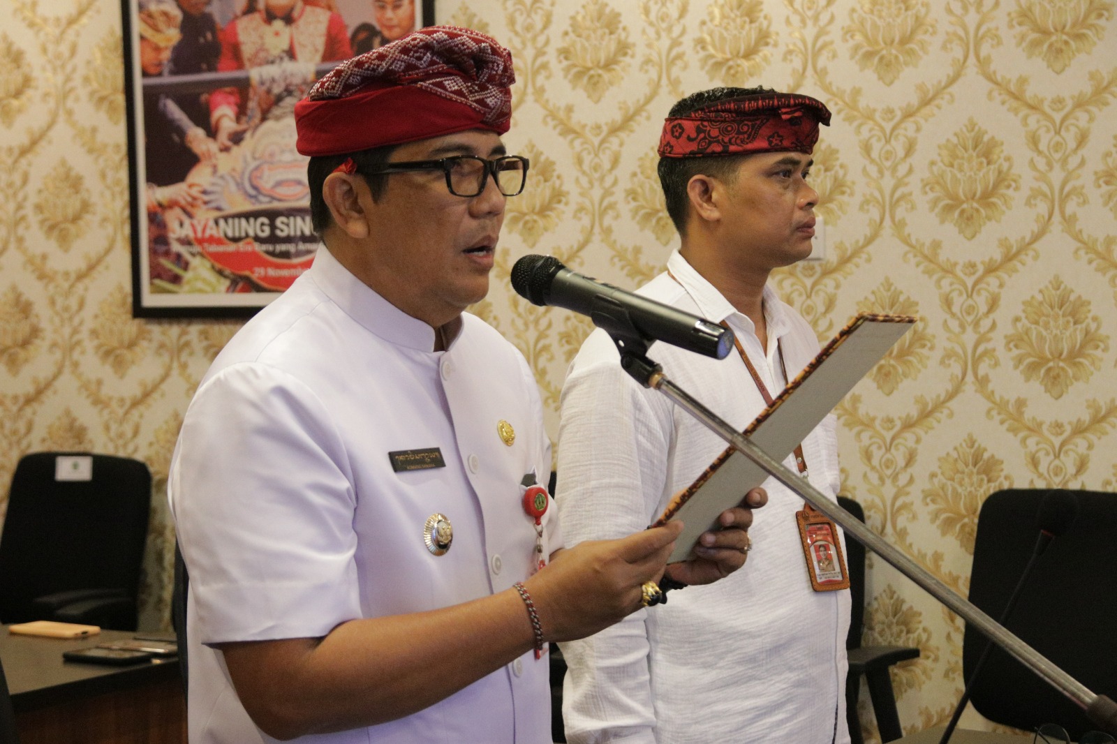 Lantik 39 Orang Pejabat Tinggi Pratama, Administrator dan Pengawas, Bupati Tabanan Harapkan Integritas, Loyalitas dan Etos Kerja Yang Sesuai Dengan Tabanan Era Baru (4)