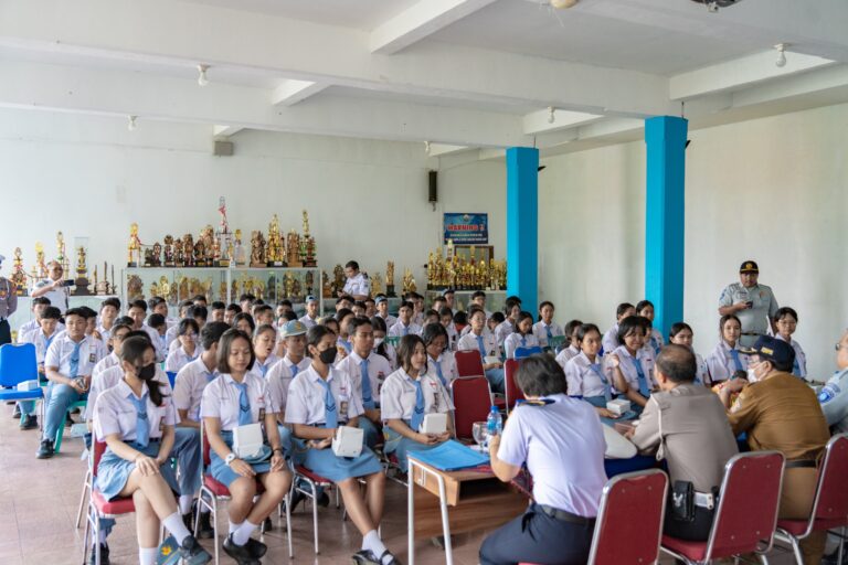 Rangkaian Hari Perhubungan Nasional 2023, Dishub Badung Gelar Sosialisasi dan Berbagi ke Panti Asuhan