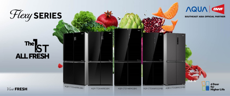 Aqua Elektronik Luncurkan Aqua Flexy Series, Kulkas Pintar Dan Solusi Terbaik Untuk Masalah Di Dapur