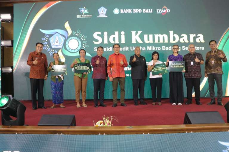 Wabup Suiasa Launching Program Subsidi Kredit Usaha Mikro Badung Sejahtera (Sidi Kumbara)