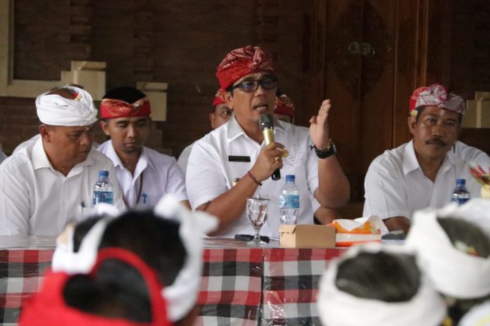 Bupati Sanjaya Ngupasaksi Karya Ngenteg Linggih Krama Desa Adat Gelunggang, Mundeh Kangin, Selemadeg Barat (3)
