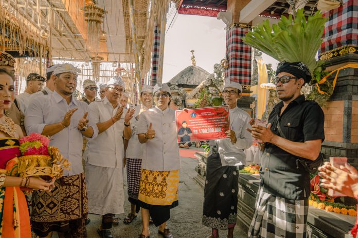 Ngenteg Linggih di Pura Kahyangan Desa Adat Cau (1)