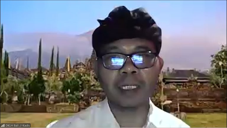 Mantapkan Sosialisasi PSBS PADAS, Kadis KLH Bali Pimpin Rapat Daring dengan Instansi Terkait