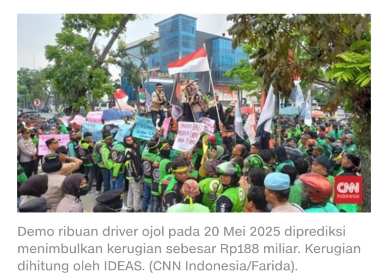 4,7 Juta Pengojek Daring, Puncak Gunung Es Problem Ekonomi Politik Ketenagakerjaan