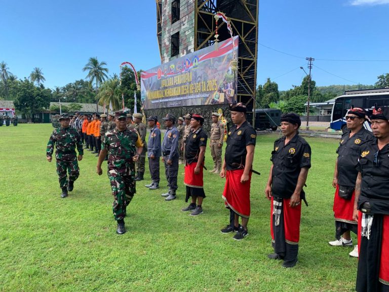 Danrem 163/Wira Satya Tutup TMMD ke-124 TA 2025 di Bali Utara